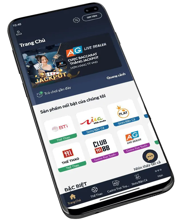 Đa dạng trò chơi từ cá cược thể thao đến casino